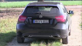 2016 Mercedes A 180 Facelift 122 HP Test Drive [upl. by Mairym]