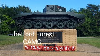 Thetford Forest Caravan and Motorhome Club Campsite 🇬🇧 [upl. by Oly]