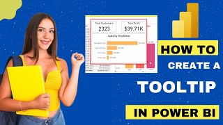 How To Create a Tooltip In Power BI 2024  DataMinds Academy [upl. by Inaffit]