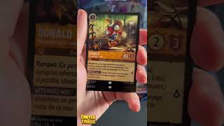 Booster le retour d’Ursula  Lorcana lorcana boardgame packopening [upl. by Essy609]