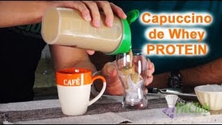 Capuccino de Whey Protein  4FitClub Gourmet [upl. by Gallard]