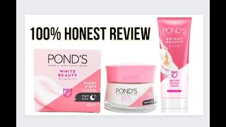 Ponds white Beauty Night CreamampPonds Bright Beauty FaceWash ReviewBest Night CreamBest Facewash [upl. by Elodea]