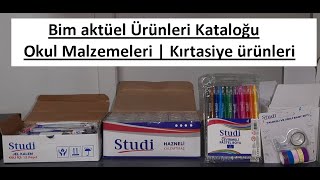 Bim aktüel Ürünleri Kataloğu  Okul Malzemeleri  Kırtasiye ürünleri keşfet [upl. by Dunlavy]