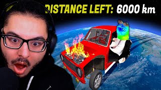 martincitopants  Driving 6000km in My Summer Car  REACTION [upl. by Aerdnna]