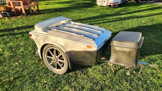 Honda Goldwing Trike GL1500  Bushtec Turbo Trailer [upl. by Claudell]