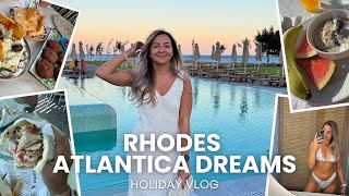 RHODES ATLANTICA DREAMS  HOLIDAY VLOG [upl. by Ahsinert]