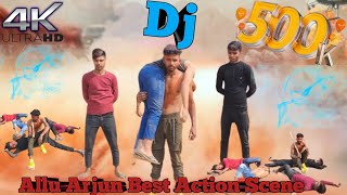 Dj Movie Scene  Best Spoof  Allu Arjun Best Action  Hindi Movie 2024 Tigerrace alluarjun [upl. by Allix]