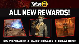 FALLOUT 76 SEASON 19 REWARDS DATAMINED [upl. by Edieh]