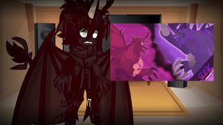 Kaijus reacts to Destoroyah vs Destoroyah by slickshorts3590 [upl. by Ailecec568]