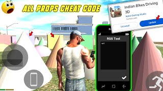 New Props Cheat Code 🤑 NEW UPDATE ALL NEW CHEAT CODES in Indian Bike Driving 3D NEW UPDATE 2024 [upl. by Ecneitap]