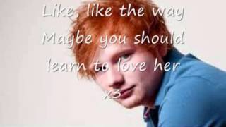 Gold Rush  Ed Sheeran wLyrics [upl. by Frager]