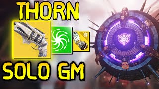 THORN IS ALREADY A BEAST  SOLO GM The Devils Lair  S22  Destiny 2 [upl. by Dolora]