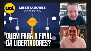 LIBERTADORES CASAGRANDE E JUCA KFOURI OPINAM QUAIS TIMES FARÃO A GRANDE FINAL [upl. by Okihcas]