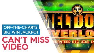 JACKPOT HANDPAY Meltdown Overload Slot  10 Max Bet Bonus  OVER 500X INCREDIBLE [upl. by Eilahs]