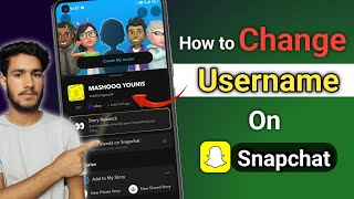 How to Change Username in Snapchat 2024  Snapchat username change kaise kare [upl. by Mccormick]