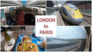 London to Paris by Eurostar train [upl. by Ycniuq]