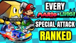 Ranking Every Special Attack from the Mario amp Luigi Series [upl. by Cook634]