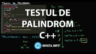 Testul de palindrom C [upl. by Naujej]