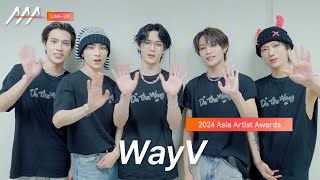 AAA 2024 LINEUP WayV 웨이션브이  Asia Artist Awards IN BANGKOKA AAA AAA2024 [upl. by Eidok]