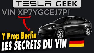 Model Y Propulsion Berlin  1er VIN  Décryptage  Les livraisons vont commencer en Europe [upl. by Reiche955]