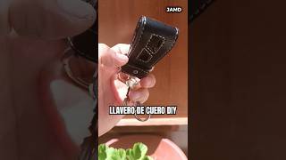 Hermoso llavero de cuero DIY short diy llavero craft diycrafts leathercraft [upl. by Micheil]