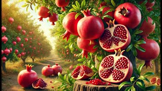 Farming and Processing MILLIONS of Pomegranates with Modern Technology [upl. by Osanna182]