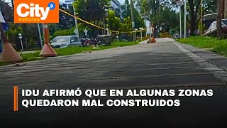 Opiniones divididas entre los ciclistas sobre reductores de velocidad en las ciclorrutas  CityTv [upl. by Mellins]