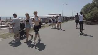 Burgas Beach Side walk and Beaches  Burgas Bulgaria  ECTV [upl. by Wane]