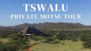 Tswalu Motse Tour  South Africas most remote safari lodge [upl. by Nnailuj369]