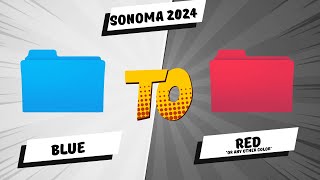 How to Change Mac Folder IconsColor  Sonoma 2024 [upl. by Nyvar]