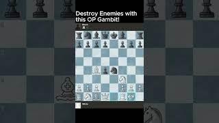 The Ponziani Gambit is OP chess learnchesstrapin30seconds chessgame bulletchess chessopening [upl. by Aretahs349]