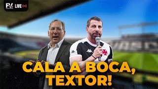 PEDRINHO SOBE O TOM CONTRA ACUSAÇÕES DE JOHN TEXTOR  VASCO REPUDIA INSINUAÇÕES DO AMERICANO [upl. by Betthezul349]