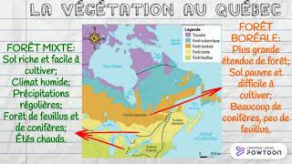 La végétation et les régions naturelles au Québec [upl. by Adohr]