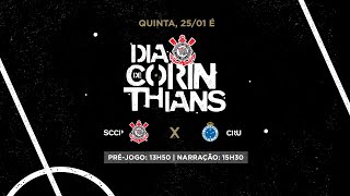 DIA DE CORINTHIANS  Corinthians x Cruzeiro  Copinha 2024 PRÉJOGO  AO VIVO [upl. by Ymor]