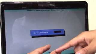 como quitar el password de un equipo portatil NOTEBOOK [upl. by Delfeena]