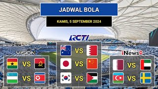 Jadwal Bola Malam Ini  Jepang vs China  Korsel vs Palestina  Saka Sports [upl. by Dinny]