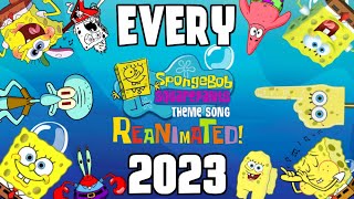 EVERY SPONGEBOB THEME SONG REMAKE 2023 [upl. by Lapotin527]