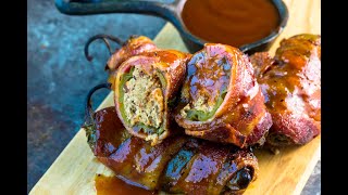 The Best Texas Twinkies Recipe  Barbecued Bacon Wrapped Jalapenos  Step By Step [upl. by Andee]