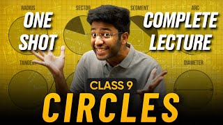 Circles Class 9 in One Shot 🔥  Class 9 Maths Chapter 9 Complete Lecture  Shobhit Nirwan [upl. by Ravahs]