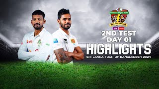 Bangladesh vs Sri Lanka Highlights  2nd Test  Day 1  Sri Lanka tour of Bangladesh 2024 [upl. by Rubina]