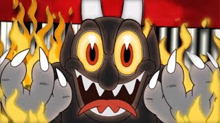 Inkwell Hell from Cuphead  Piano Tutorial [upl. by Jaenicke]