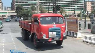 Camion storici Serravalle Genova la camionale [upl. by Dranoc812]