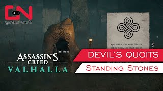 AC Valhalla Devils Quoits Standing Stones Puzzle Brendan of Clonfert  Glowecestrescire Mysteries [upl. by Zetes430]