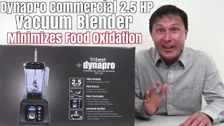 DynaPro 25 HP Commercial Vacuum Blender InDepth Review [upl. by Ierbua338]