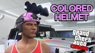 GTA 5 ONLINE HOW TO GET COLORED THERMAL HELMETS AFTER PATCH 168 [upl. by Traggat]