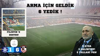 YAĞMURLU HAVADA MAÇA GİTTİK 6 TANE YEDİK Adana Demirspor 16 Gaziantep FK Maç Vlog [upl. by Kinchen828]