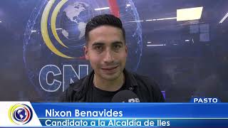 CNCNoticiasPasto Nixon Benavides inicia campaña en Iles [upl. by Duggan]