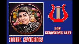 Karaoke BON Titiek Sandhora Keroncong Beat [upl. by Musser]