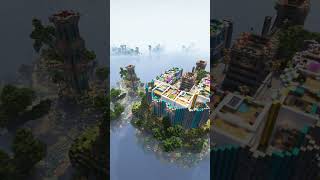 Minecraft Island Base Timelapse Build [upl. by Natam258]