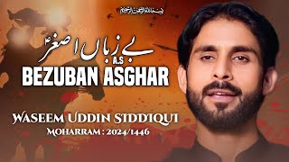 New Noha  2024  Bezuban Asghar  Waseem Uddin Siddiqui  Moharram 1446 Hijri [upl. by Rufena]